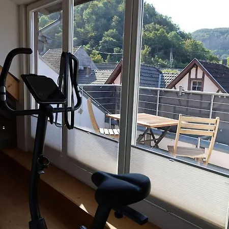 Ferienwohnung Heimbach Burgblick Exterior foto