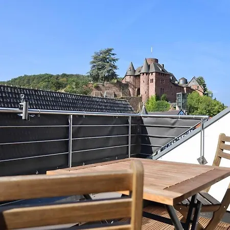 Ferienwohnung Heimbach Burgblick Exterior foto