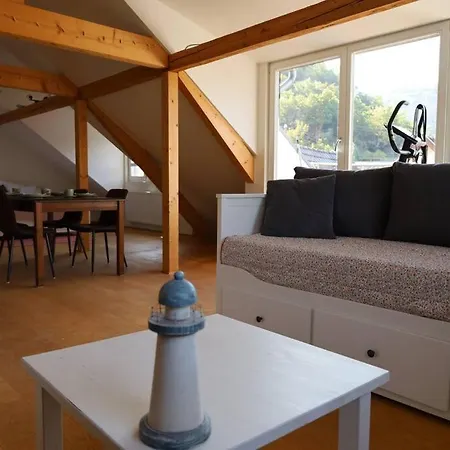 Ferienwohnung Heimbach Burgblick Exterior foto